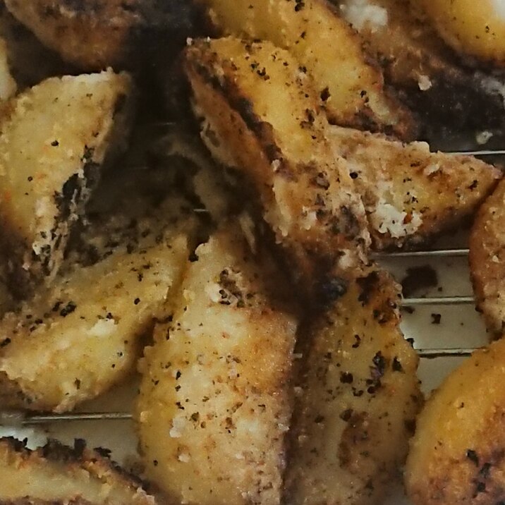 からあげ粉でフライドポテト☆